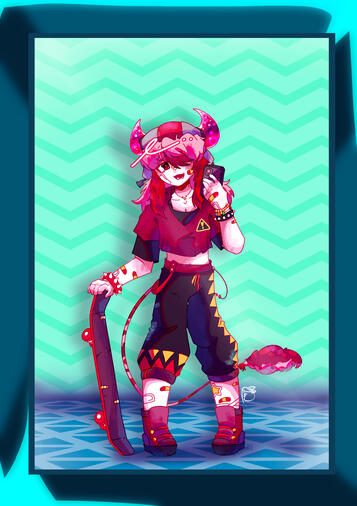 Fit Check! Phighting! Fanart